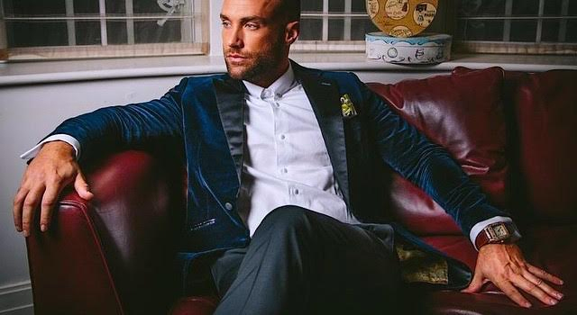 Calum Best suit from Oliver Littley